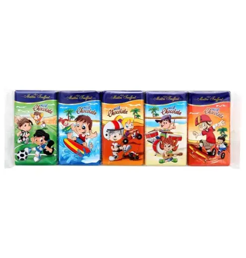 Piena šokolāde MAITRE TRUFFOUT, 5x15g