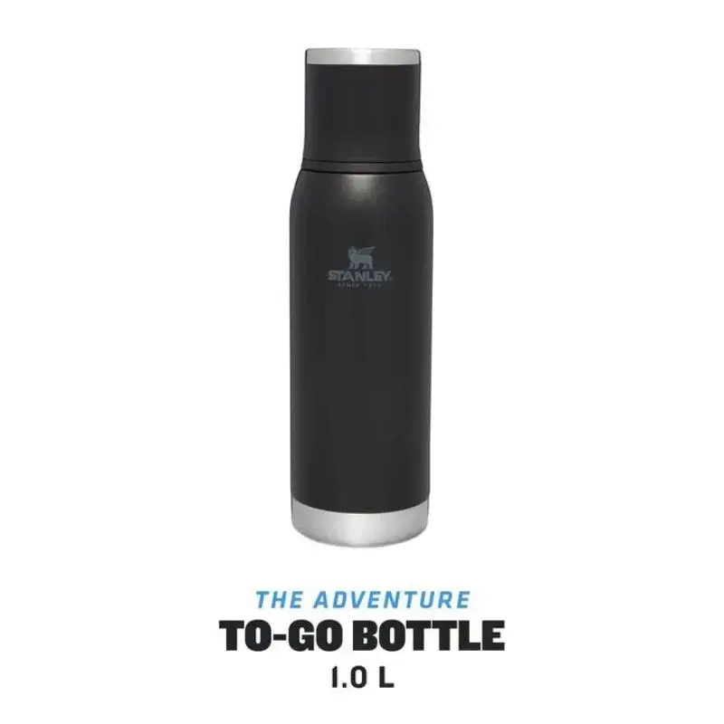Termoss The Adventure To-Go Bottle 1L melns
