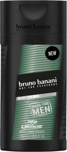 Bruno Banani Made 3 in 1 Refreshing Shower Gel for Men 250 Ml