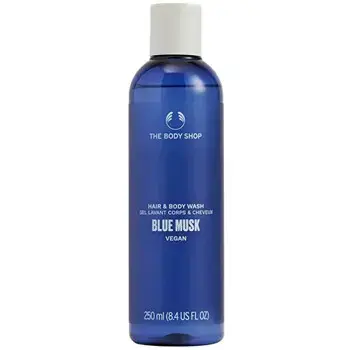 The Body Shop Blue Musk Hair & Body Wash 250ml