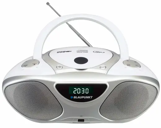Portable radio BB14 WH CD MP3 USB AUX FM PLL