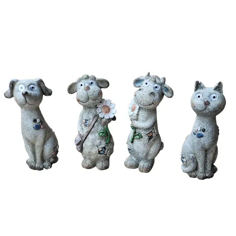 Garden decor Little animal, 4 types