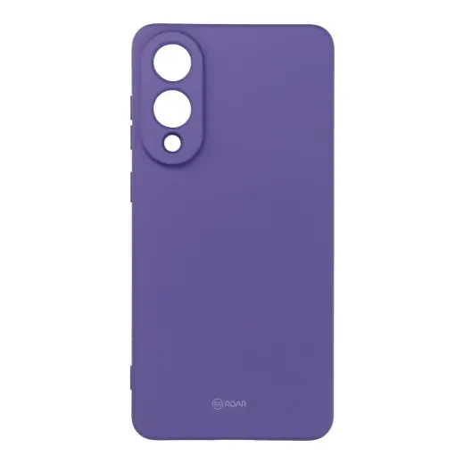 Roar All Day Colorful Jelly maciņš telefonam Samsung Galaxy S25 Edge (S937) violets