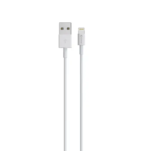 Comma Jub data transfer and charging cable | USB-A to Lightning | 12W | 1m | white