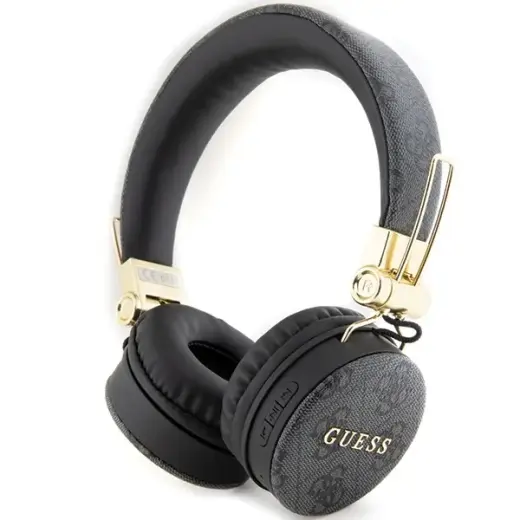 Guess Bluetooth in-ear headphones GUBH704GEMK black|black 4G Metal Logo