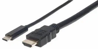 Kabelis Brackton USB Type-C Male - HDMI Male 4K 1.8m 