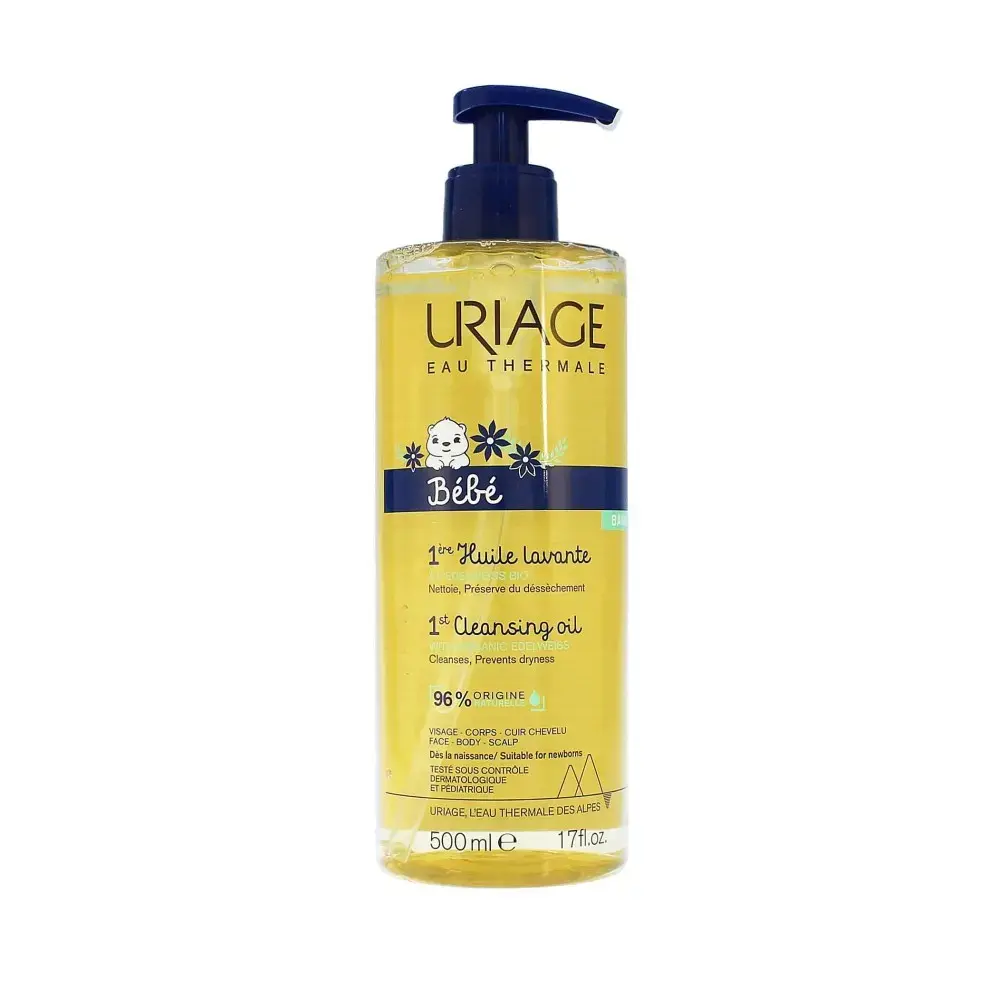 Uriage Baby Cleansing Oil 500ml (3661434008740)