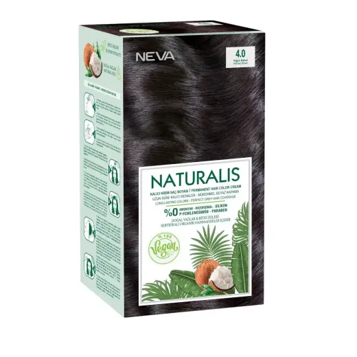 Neva, Naturalis, Vegan, Permanent Hair Dye, 4.0 , 150 ml