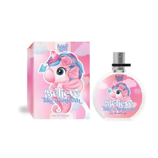 Bubble Bliss, Believe Like A Unicorn, Eau De Parfum, For Girls, 15 ml