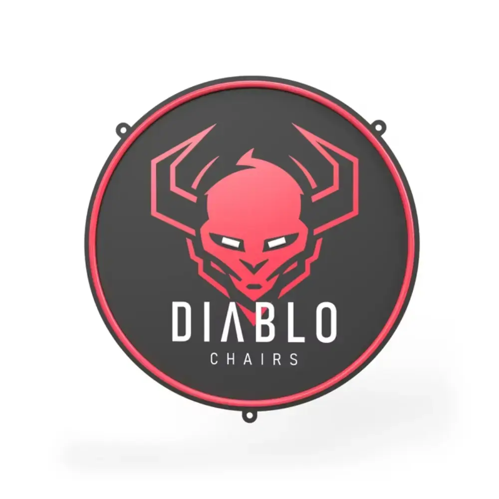 Diablo LED Neon for a gaming room