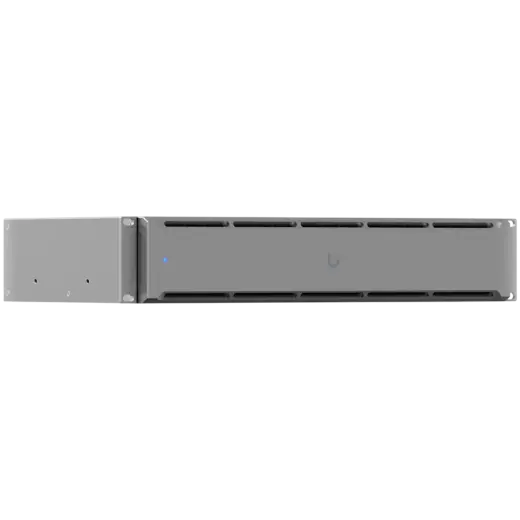 Ubiquiti UPS-2U-EU UniFi managed 1.5kVA rackmount uninterruptible power supply with 8 outlets and field replaceable battery, 216Wh, half load (500W) runtime of 8 minutes, UniFi Alarm Manager ready and NUT support for 3rd party devices