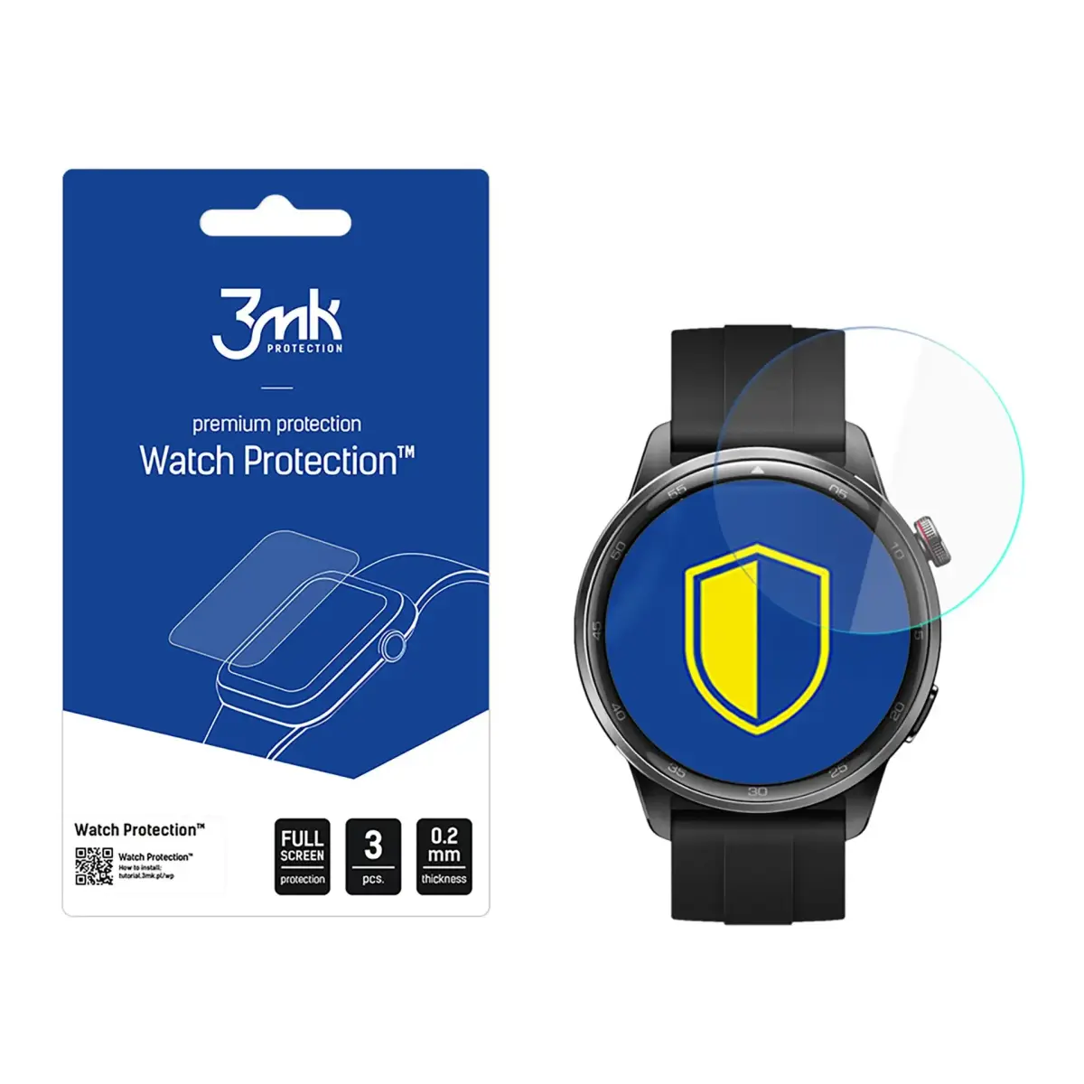 3mk aizsargplēve priekš Realme Watch S2