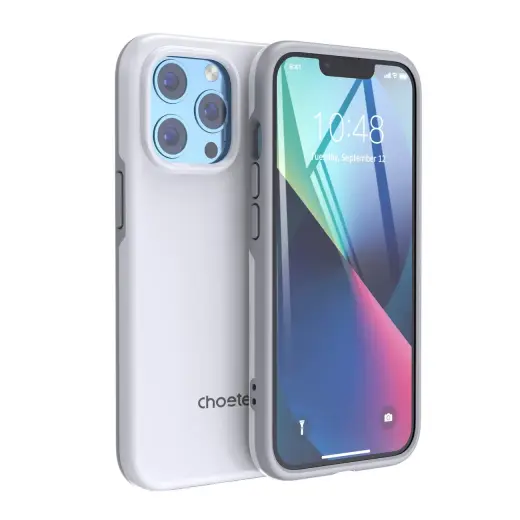 Choetech MFM Anti-drop Case Cover for iPhone 13 Pro Max white (PC0114-MFM-WH)