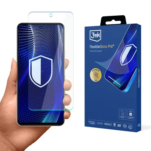 Hybrid glass 3mk FlexibleGlass Pro on Vivo Y19s
