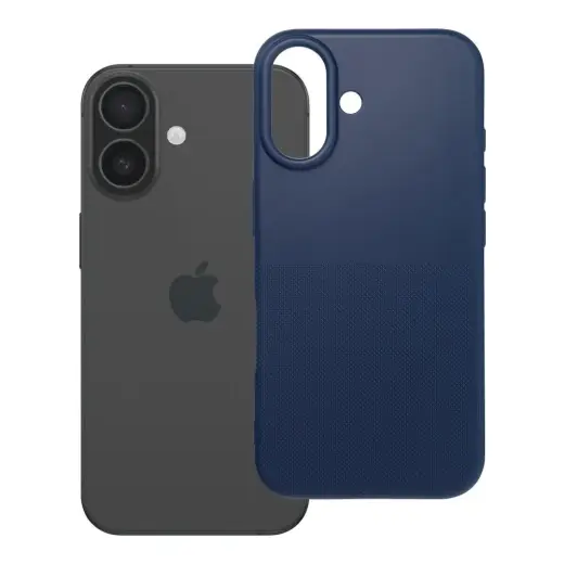 Easy Dual telefono dėklas iPhone 16 mėlynas