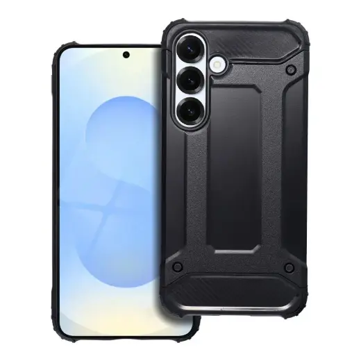 Armor phone case for Samsung Galaxy S25 black