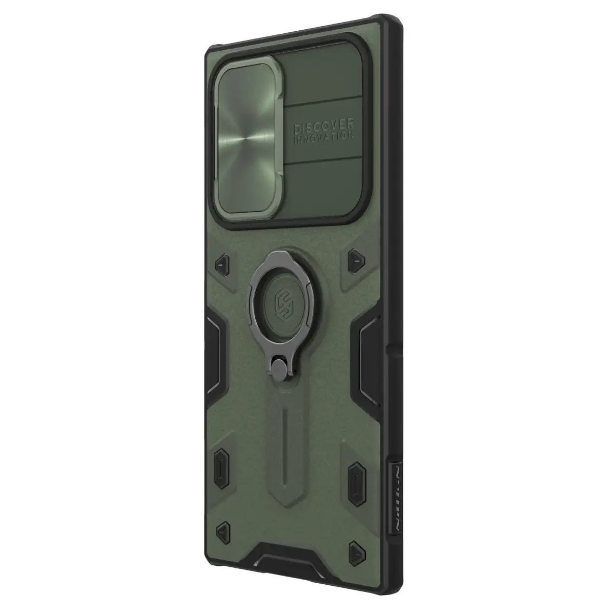 Nillkin CamShield Armor Hard Case for Samsung Galaxy S22 Ultra Dark Green