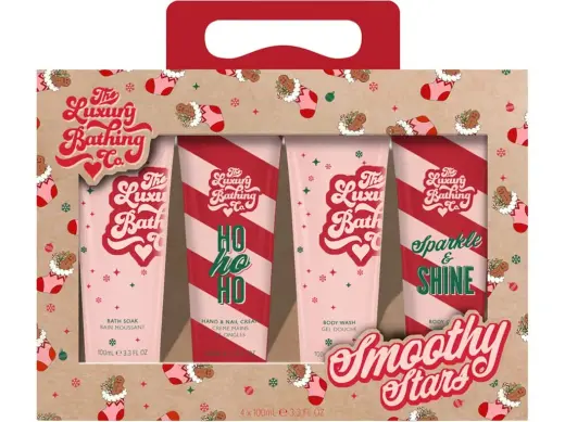 Conj Corpo the Luxury Bathing Smoothy Stars Candy 2x100+2x1