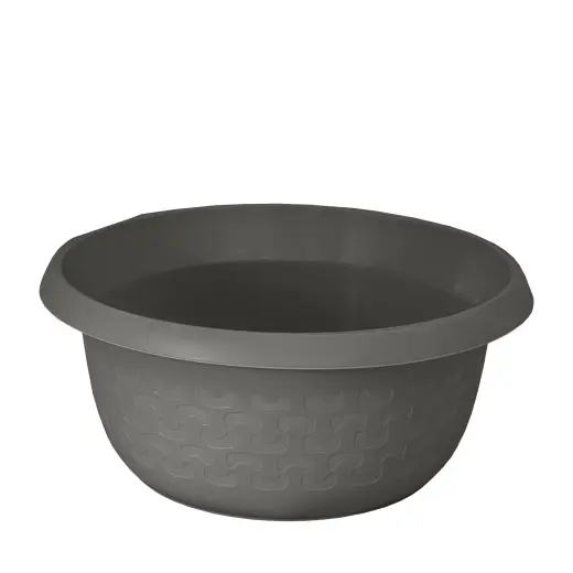 Bļoda apaļa Cotton 8L, tumši pelēka