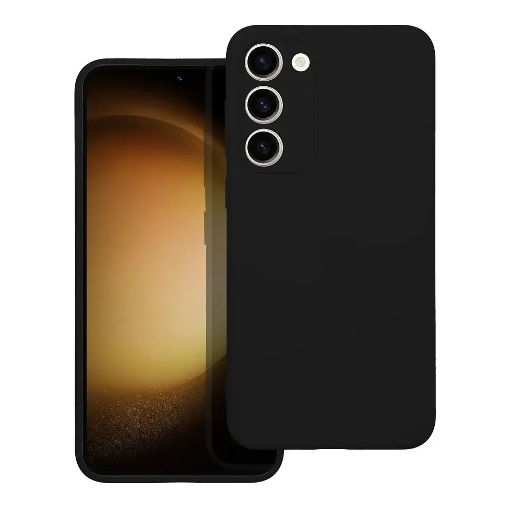 Silicone maciņš telefonam Samsung Galaxy S23+ (S916) melns