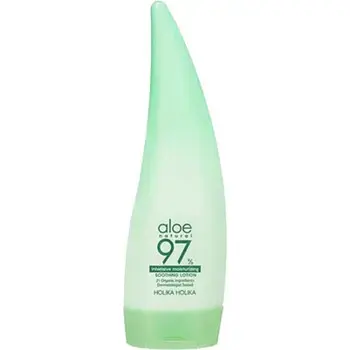 Aloe 97% Soothing Gel Lotion - Refreshing milk for face and body.