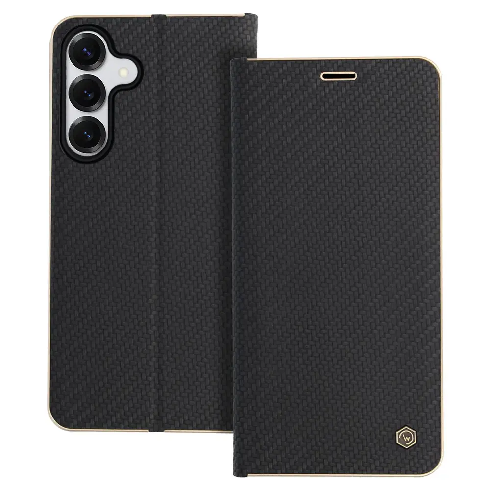 Wonder Frame Carbon Case for Samsung Galaxy S25 FE black