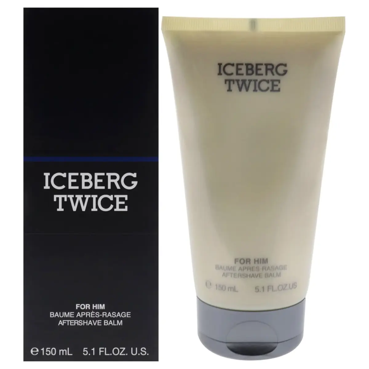 Twice Man Aftershave by Iceberg for Men - 5 Oz Aftershave