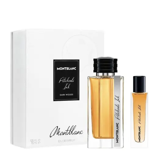 Set Montblanc: Patchouli Ink, Eau De Parfum, For Men, 125 ml + Patchouli Ink, Eau De Parfum, For Men, 15 ml