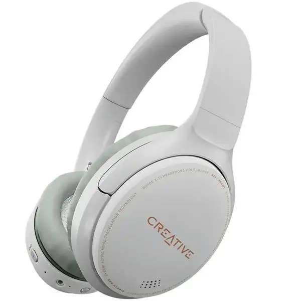 Creative Słuchawki bezprzewodowe Zen Hybrid biały|white Bluetooth 5.0 ANC