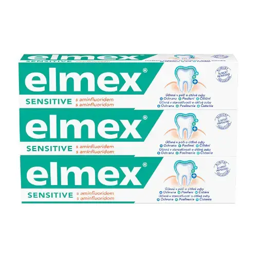 Elmex Sensitive Professional Toothpaste 3 X 75 Ml