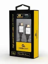 Gembird Select Series Plus HDMI Male - HDMI Male 2m Durable