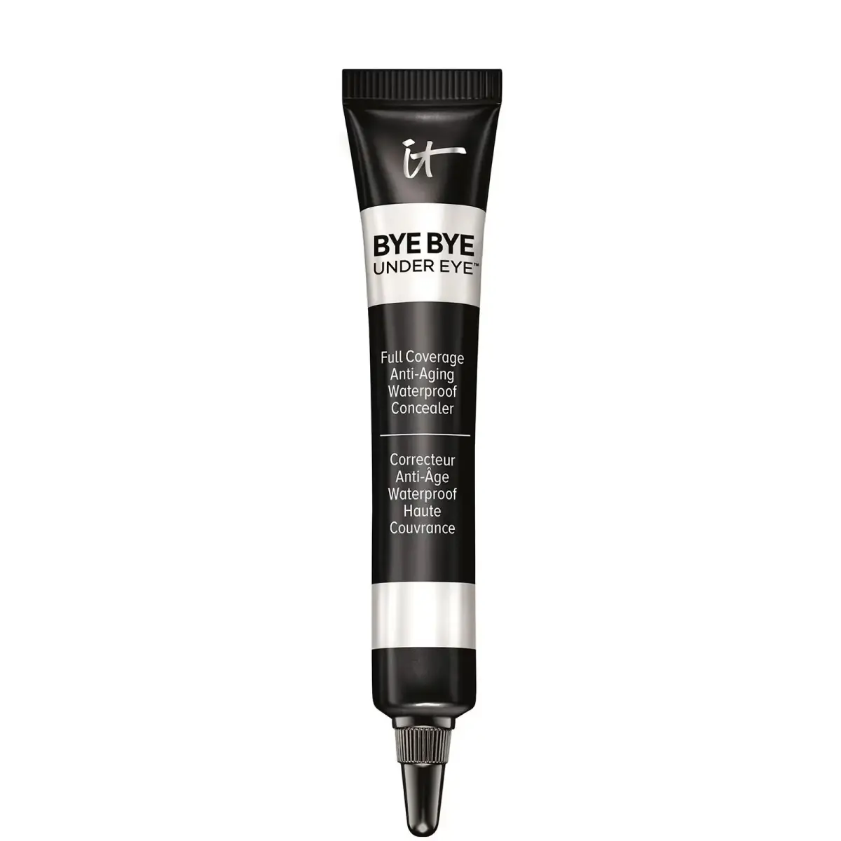 It Cosmetics, Bye Bye, Full Coverage, Under-Eye Concealer Pen, Medium Tan, 8 ml