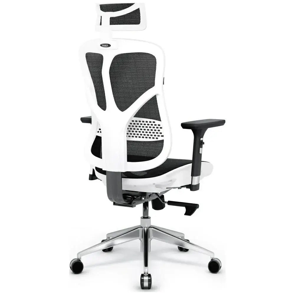 Ergonomic chair Diablo Chairs V-Basic white-black