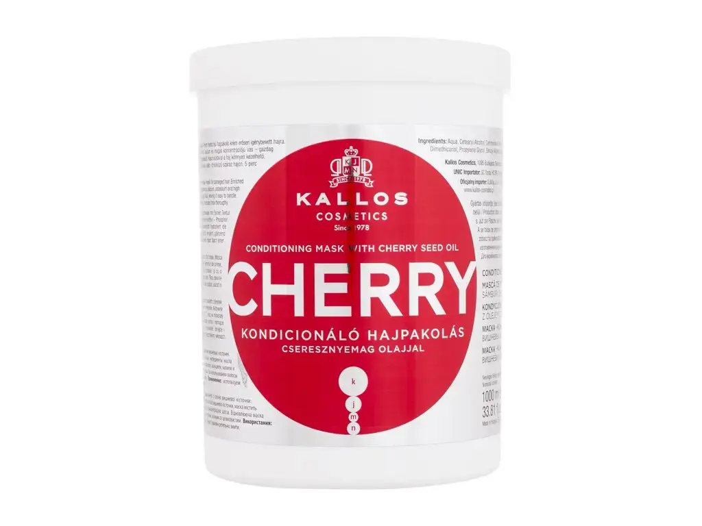 Kallos Cosmetics Cherry Hair Mask 1000 ml