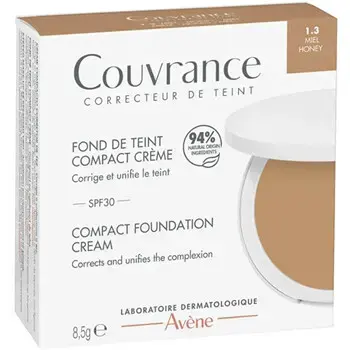 Couvrance Compact Foundation Cream SPF 30 - Kompaktní krémový make-up 8,5 g