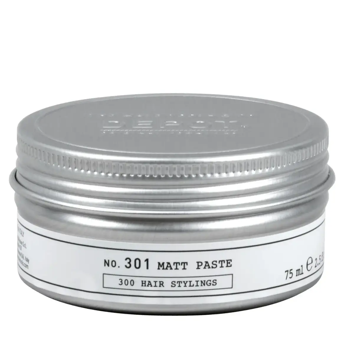 Depot, 300 Hair Stylings No. 301, Hair Styling Paste, Matte Texture, Strong Hold, For Hair, 75 ml