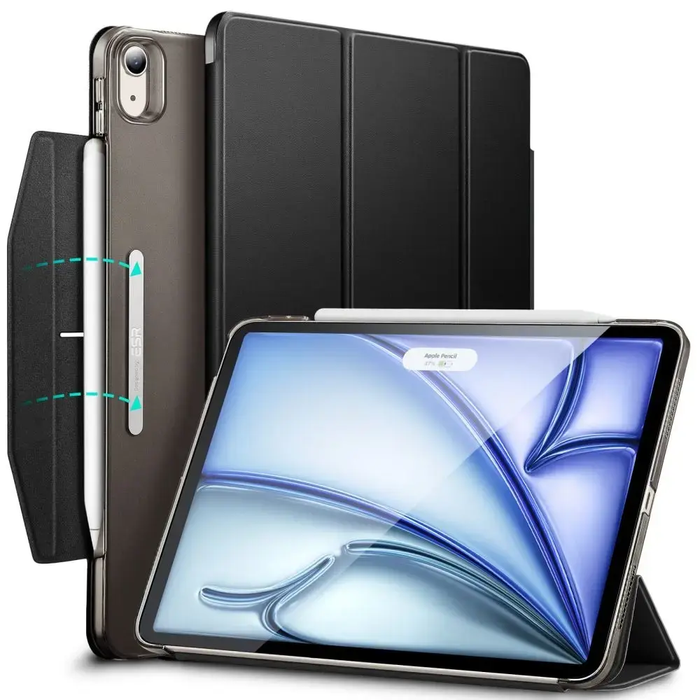 ESR Ascend Trifold case for iPad Air 10.9'' 4|5 2020-2022 | 11.6'' 2024 - black
