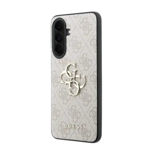 Guess PU 4G Metal Logo phone case for Samsung Galaxy A37 (A376) pink