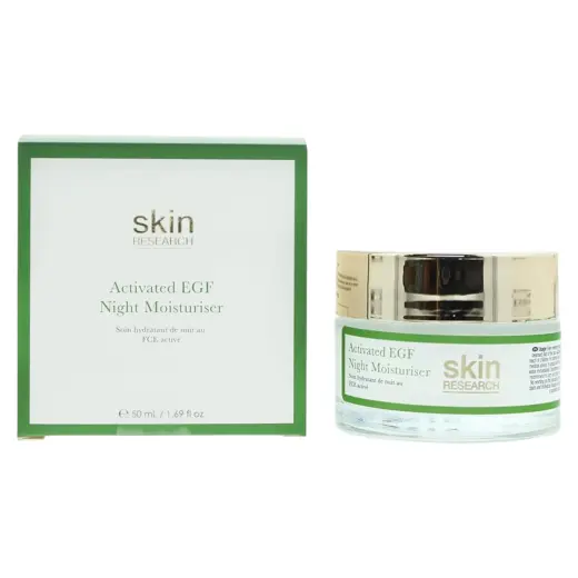 Skin Research, Advanced Epidermal Growth Factor, Hydrating, At Night, Cream, For Face, 50 ml