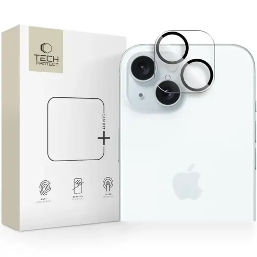 TECH-PROTECT karastatud klaas telefonile iPhone 14 | iPhone 14 Plus | iPhone 15 | iPhone 15 Plus läbipaistev