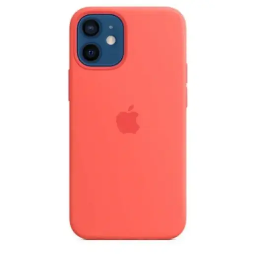 MHKP3ZM|A Apple MagSafe Silicone Cover for iPhone 12 mini Pink Citrus