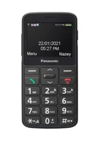 Senior phone KX-TU160 black 