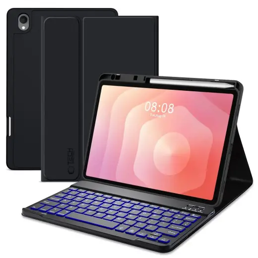 Tech-Protect SC Pen planšetdatora maciņš ar klaviatūru Galaxy Tab S11 melns