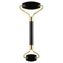Jade Face Roller ( Black Obsidian )