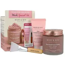 Vegan Rose Hyaluronic Mask Special Gift Set - Gift set.