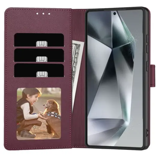 TECH-PROTECT WALLET GALAXY S25 ULTRA MULBERRY Foto 2