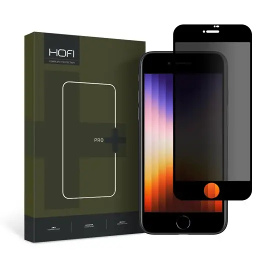 PRIVATIZĀCIJAS STIKLS HOFI ANTI SPIEGU STIKLS PRO+ IPHONE 7 | 8 | SE 2020 | 2022 PRIVĀTUMS