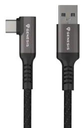 Genesis Kabelis data transfer and charging cable | USB-A to USB-C | 3m | black