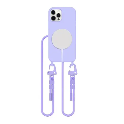 Tech-Protect MagNecklace MagSafe Case for iPhone 12 | 12 Pro - Lavender