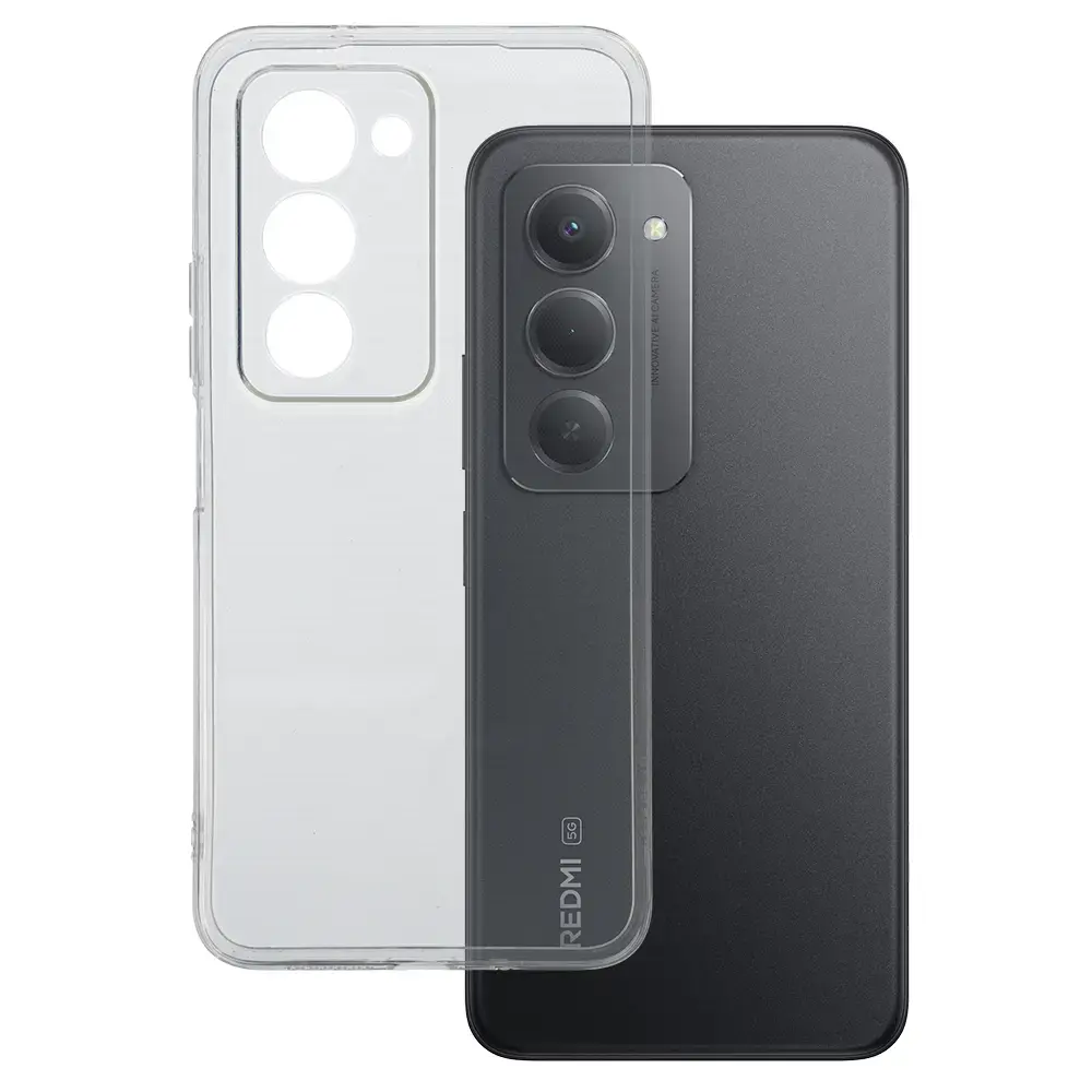 Back Case 2 mm Perfect for XIAOMI REDMI 15 4G/5G TRANSPARENT